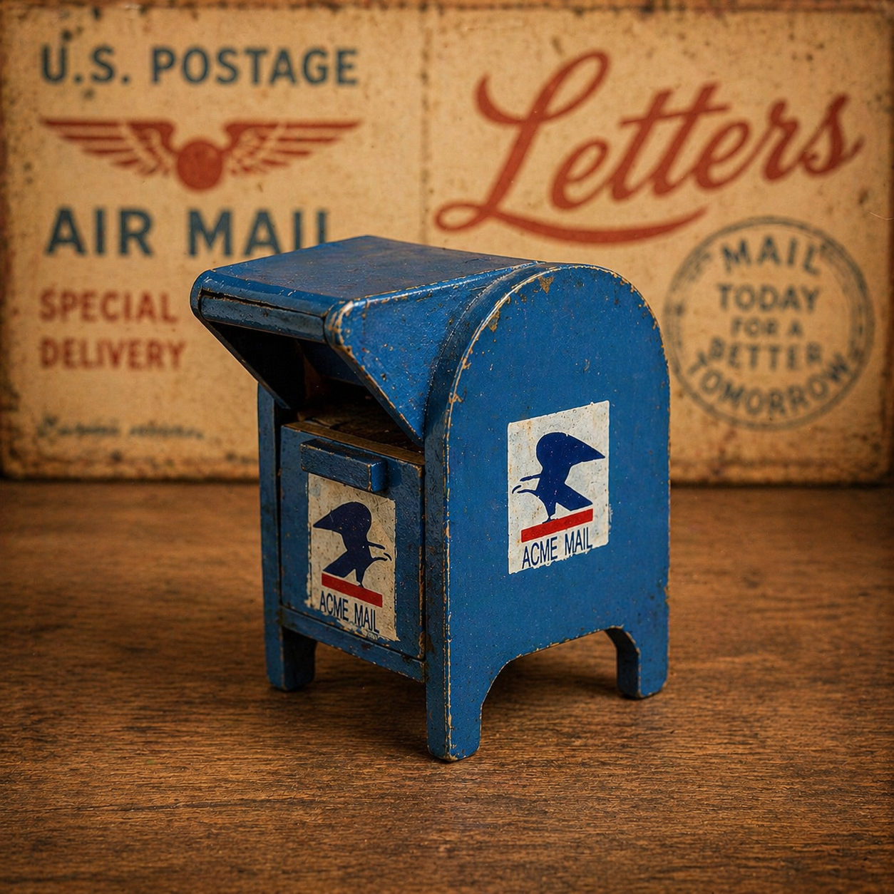 Miniature "Acme Mailbox" Collectible Magnet